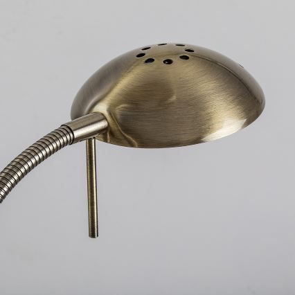 Brilagi - Stmívatelná stojací lampa SCARLETT 1xR7s/230W/230V + 1xG9/40W bronzová