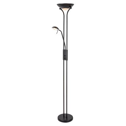 Brilagi - Stmívatelná stojací lampa SCARLETT 1xR7s/230W/230V + 1xG9/40W černá