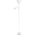 Brilagi - Stojací lampa ARIANA 1xE27/100W/230V + 1xE14/25W bílá