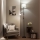 Brilagi - Stojací lampa CERIA 1xE27/100W/230V + 1xE14/25W černá/šedá