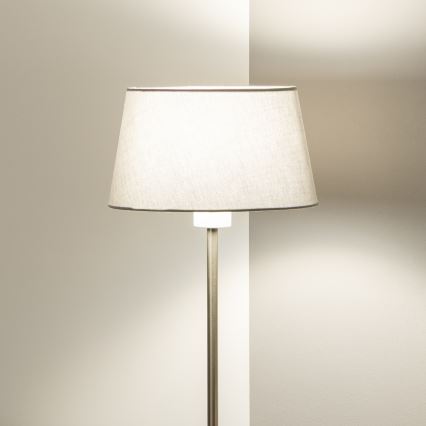 Brilagi - Stojací lampa CERIA 1xE27/40W/230V pr. 25 cm šedá/matný chrom