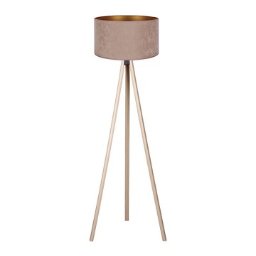 Brilagi - Stojací lampa VELVET 1xE27/60W/230V béžová