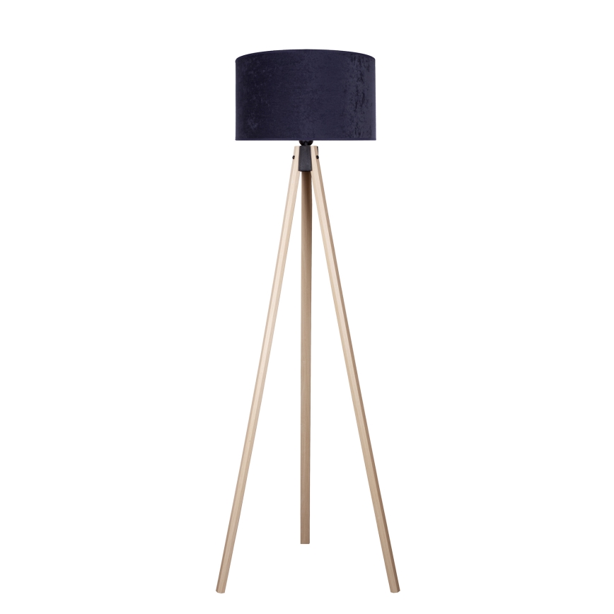 Brilagi - Stojací lampa VELVET 1xE27/60W/230V béžová/modrá