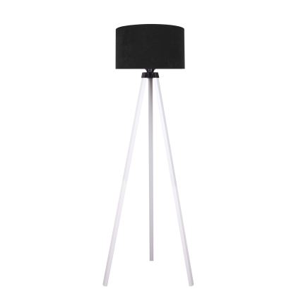 Brilagi - Stojací lampa VELVET 1xE27/60W/230V bílá/černá