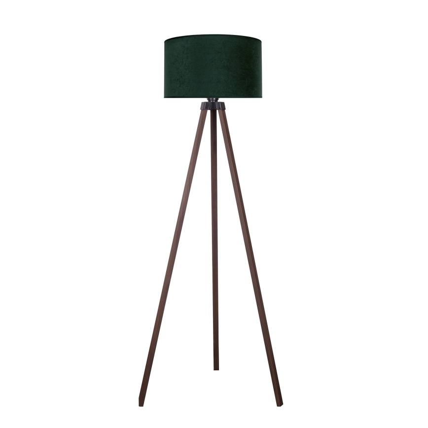 Brilagi - Stojací lampa VELVET 1xE27/60W/230V hnědá/zelená