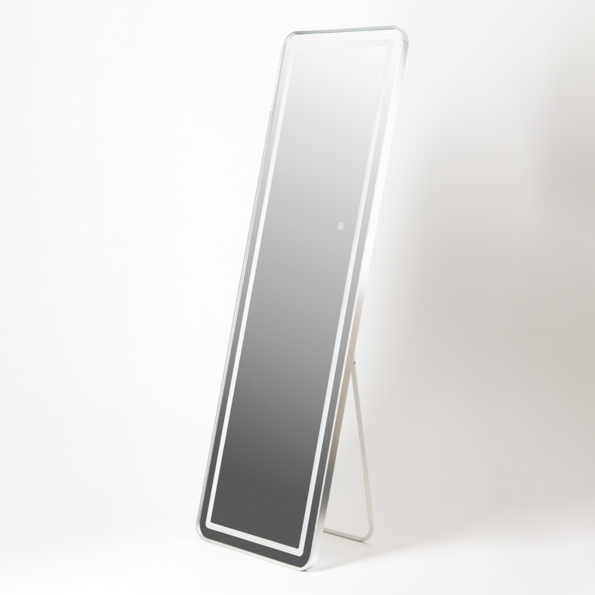 Brilagi - Stojací zrcadlo BELLEZA LED/42W/230V 160x50 cm IP44 CRI 90 stmívatelné + CCT