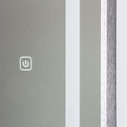 Brilagi - Stojací zrcadlo BELLEZA LED/42W/230V 160x50 cm IP44 CRI 90 stmívatelné + CCT