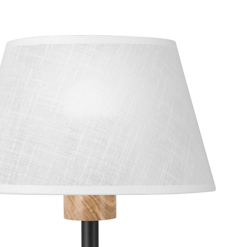 Brilagi - Stolní lampa ANTHONY 1xE27/60W/230V dub/bílá