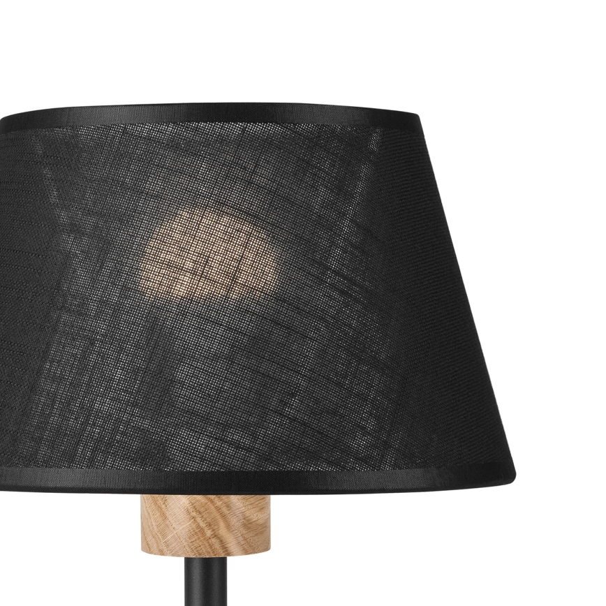Brilagi - Stolní lampa ANTHONY 1xE27/60W/230V dub/černá