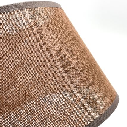 Brilagi - Stolní lampa ANTHONY 1xE27/60W/230V dub/hnědá