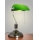 Brilagi - Stolní lampa BANK OFFICE 1xE27/60W/230V černá/stříbrná/zelená