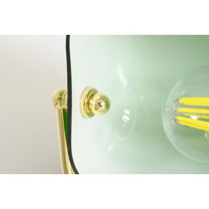 Brilagi - Stolní lampa BANK OFFICE 1xE27/60W/230V černá/zlatá/zelená