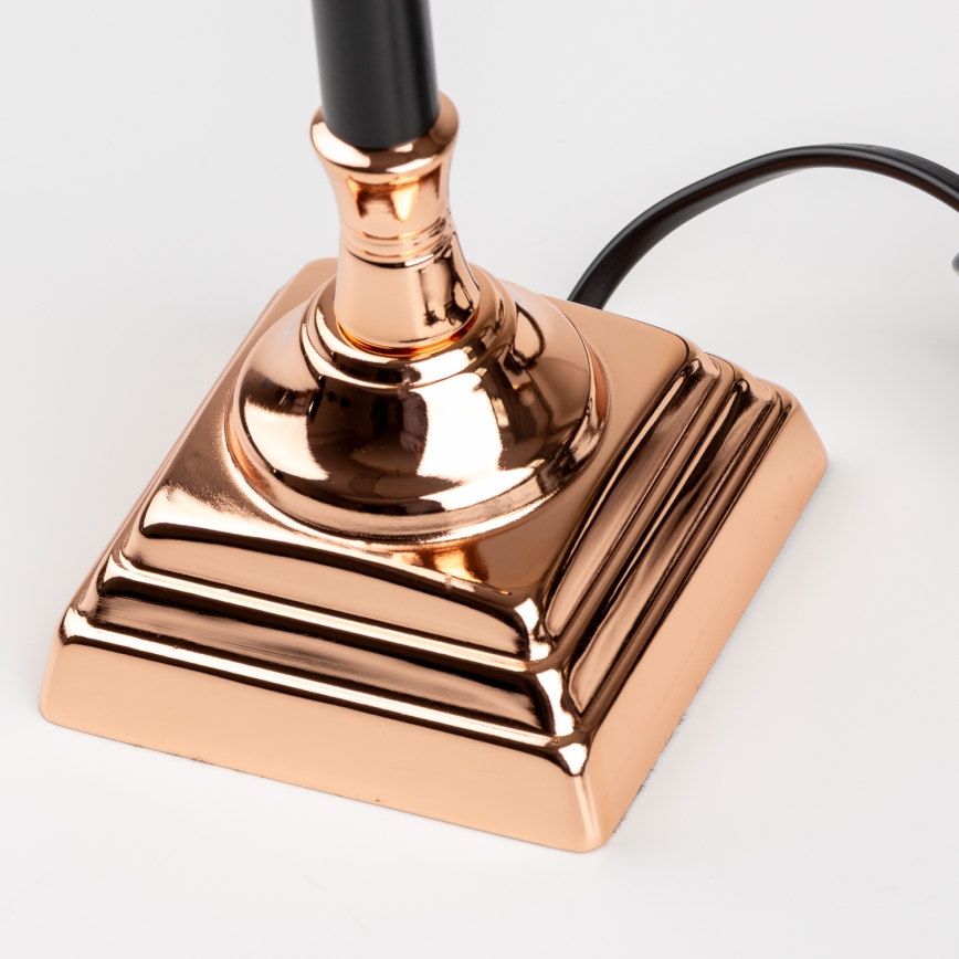 Brilagi - Stolní lampa CERIA 1xE14/40W/230V černá/měděná/bílá