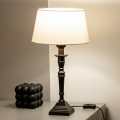 Brilagi - Stolní lampa CERIA 1xE27/60W/230V pr. 25 cm černá/bílá