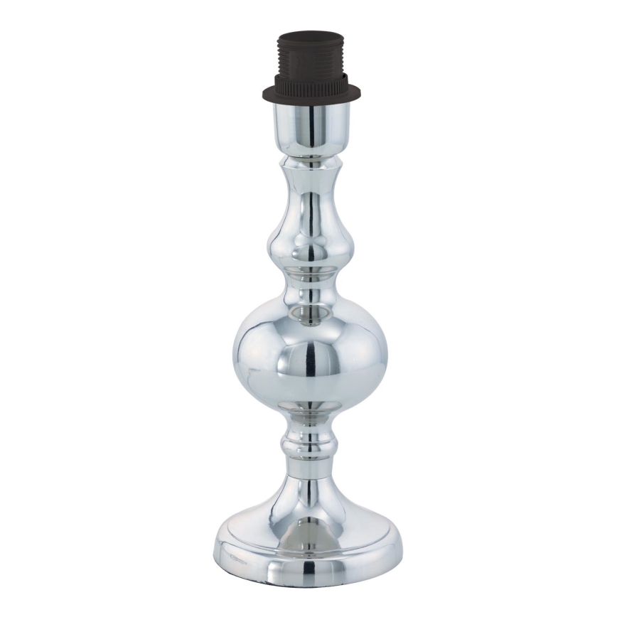 BRILAGI - Stolní lampa CERIA 1xE27/60W/230V pr. 25 cm lesklý chrom/bílá