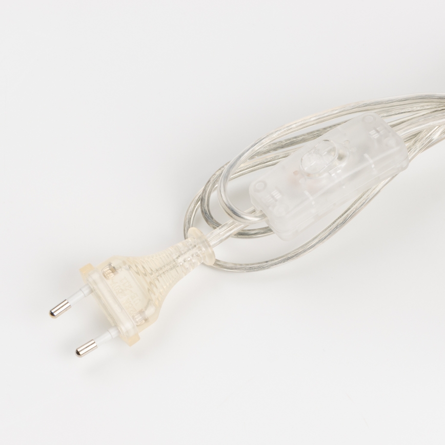 Brilagi - Stolní lampa CERIA 1xE27/60W/230V pr. 30 cm lesklý chrom/béžová