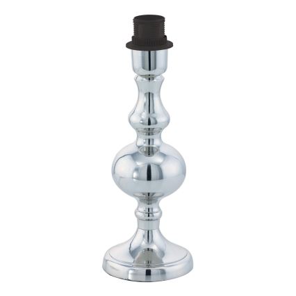 BRILAGI - Stolní lampa CERIA 1xE27/60W/230V pr. 30 cm lesklý chrom/bílá