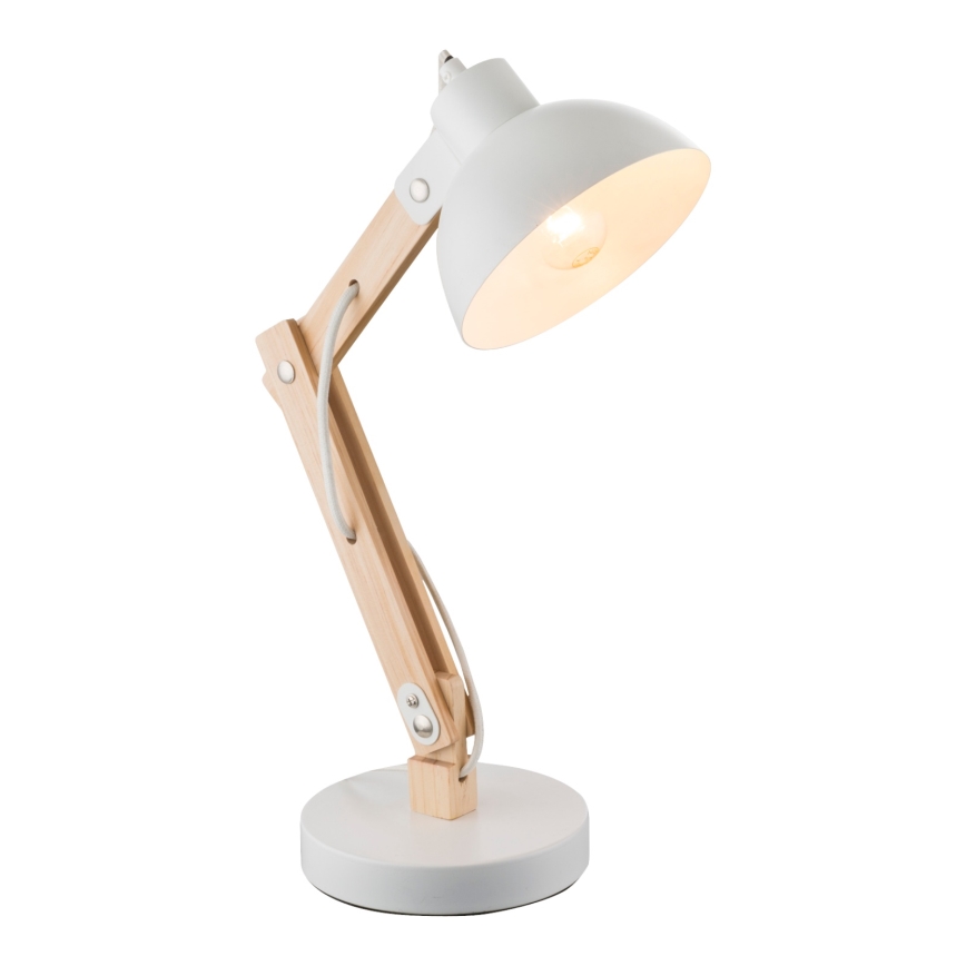 Brilagi - Stolní lampa FOCUS 1xE27/40W/230V bílá