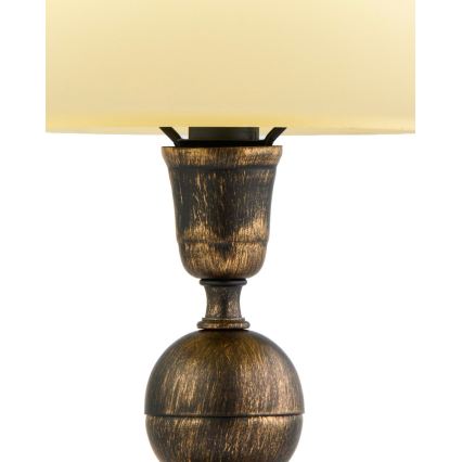 Brilagi - Stolní lampa MOLLERO 1xE14/11W/230V bronz/patina