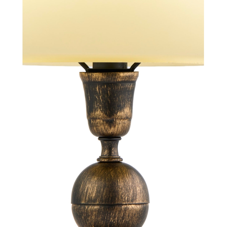 Brilagi - Stolní lampa MOLLERO 1xE14/11W/230V bronz/patina