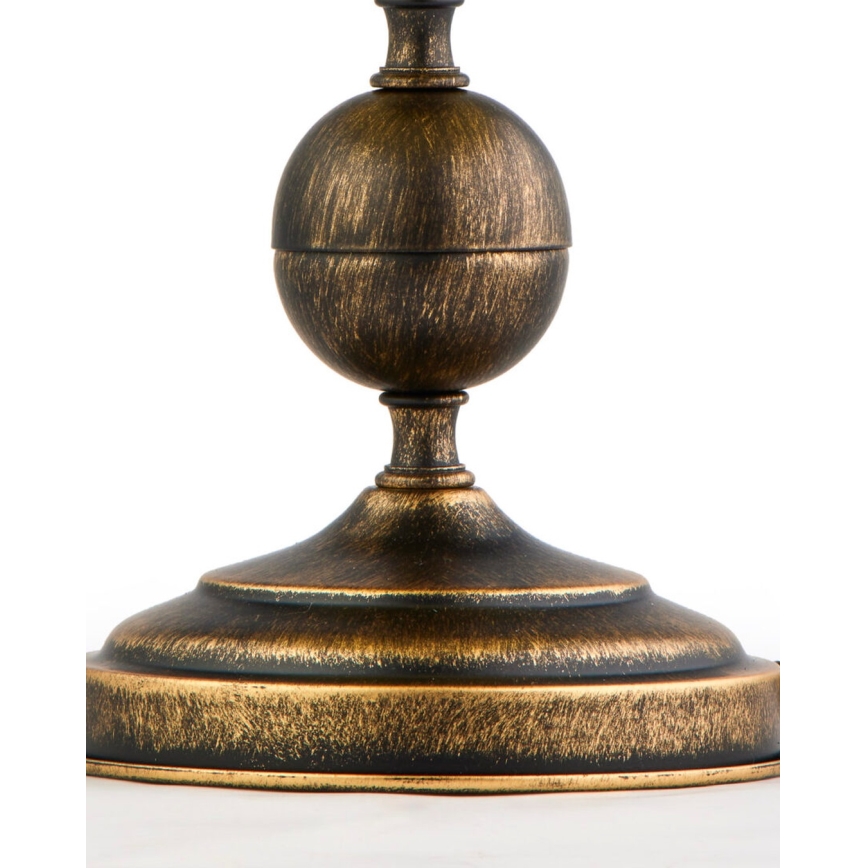 Brilagi - Stolní lampa MOLLERO 1xE14/11W/230V bronz/patina