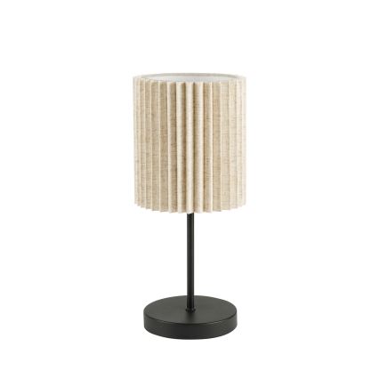 Brilagi - Stolní lampa NORDIC WAVE 1xE27/15W/230V len/černá