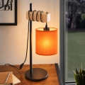 BRILAGI - Stolní lampa NUBILA 1xE27/40W/230V hnědá/černá/oranžová