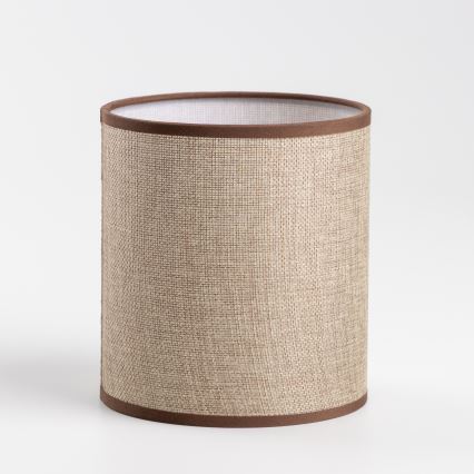 Brilagi - Stolní lampa NUBILA WOOD 1xE27/25W/230V dub/hnědá