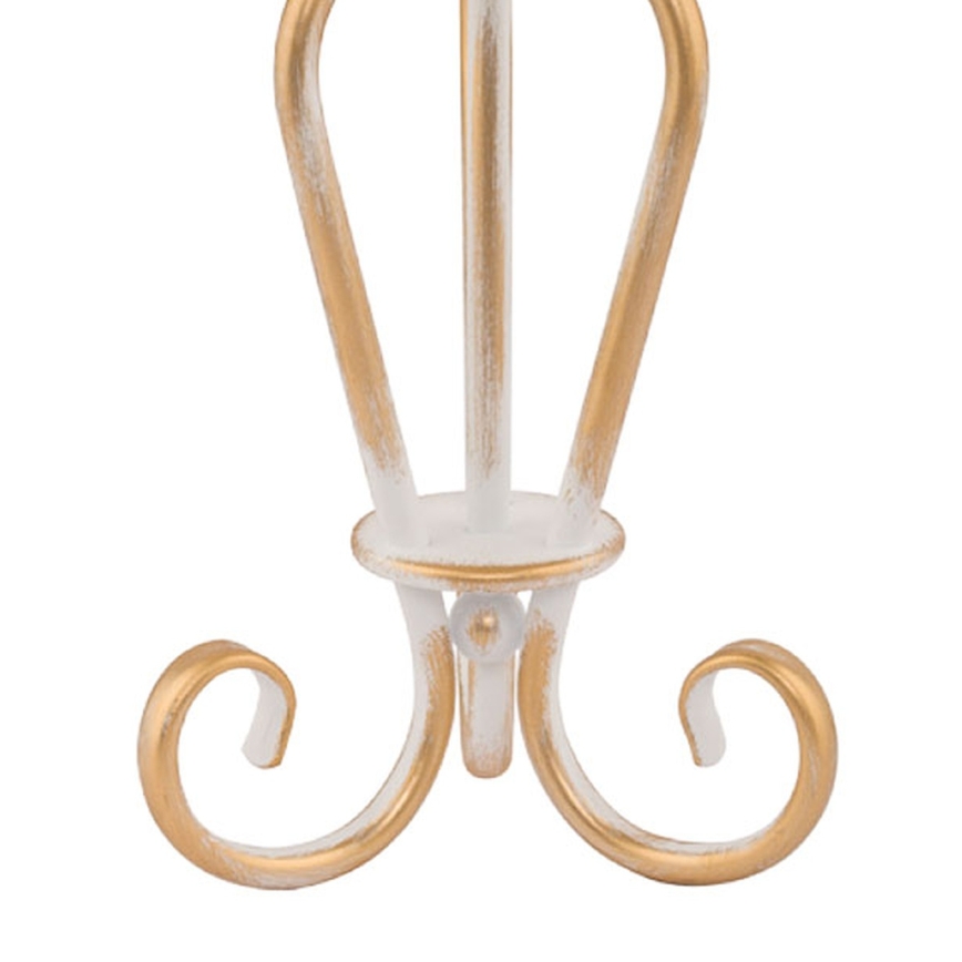 Brilagi - Stolní lampa SONIA 1xE27/15W/230V krémová/patina