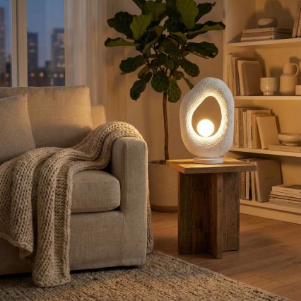 Brilagi - Stolní lampa WABI SABI 1xG9/8W/230V bílá