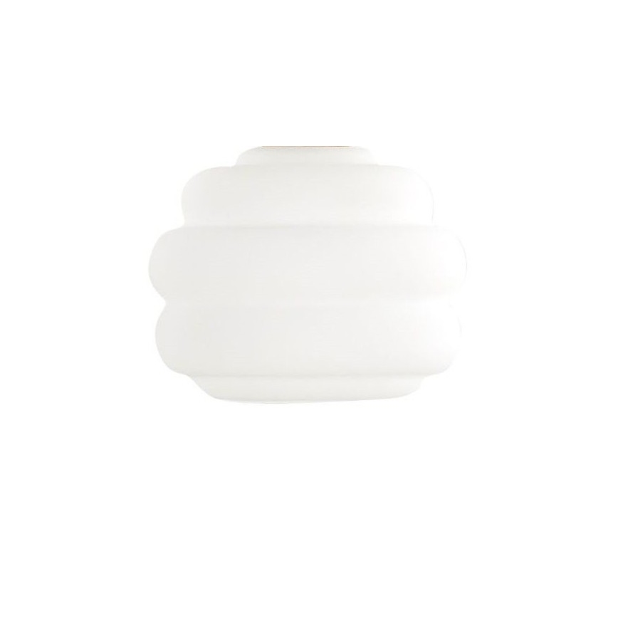 BRILAGI - Stolní lampa WOOD GLASS 1xE27/40W/230V hnědá/černá/bílá