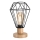 Brilagi - Stolní lampa WOODY BASKET 1xE27/60W/230V dub