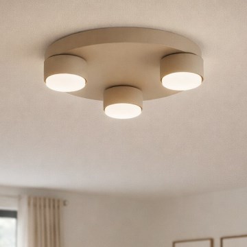 Brilagi - Stropní svítidlo 3xGX53/12W/230V pr. 30 cm béžová