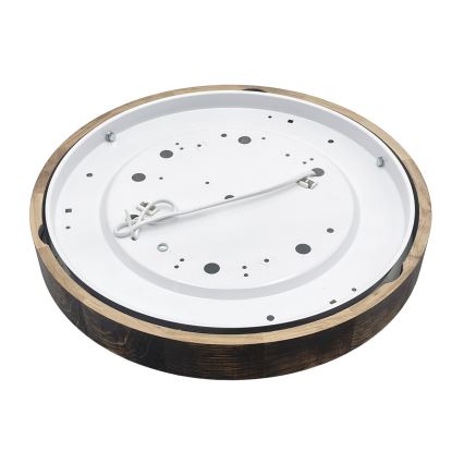 Brilagi - Stropní svítidlo CARVALHO SLIM SMOKEY 2xE27/60W/230V dub pr. 37,5 cm