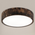 Brilagi - Stropní svítidlo CARVALHO SMOKEY 2xE27/60W/230V dub pr. 37,5 cm