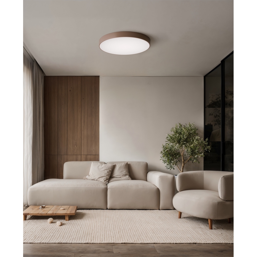 Brilagi - Stropní svítidlo CLARE 4xE27/40W/230V pr. 50 cm hnědá