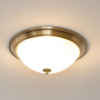 Brilagi - Stropní svítidlo CLASSIC 3xE27/60W/230V bronzová