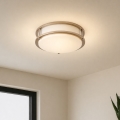 Brilagi - Stropní svítidlo ELARO 2xE27/40W/230V pr. 26 cm zlatá