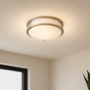 Brilagi - Stropní svítidlo ELARO 2xE27/40W/230V pr. 26 cm zlatá