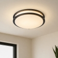 Brilagi - Stropní svítidlo ELARO 4xE27/40W/230V pr. 41 cm černá