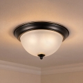 BRILAGI - Stropní svítidlo FRESCO 2xE27/40W/230V pr. 28 cm černá/zlatá