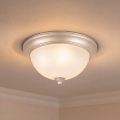 BRILAGI - Stropní svítidlo FRESCO 2xE27/40W/230V pr. 28 cm matný chrom