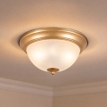 BRILAGI - Stropní svítidlo FRESCO 2xE27/40W/230V pr. 28 cm zlatá