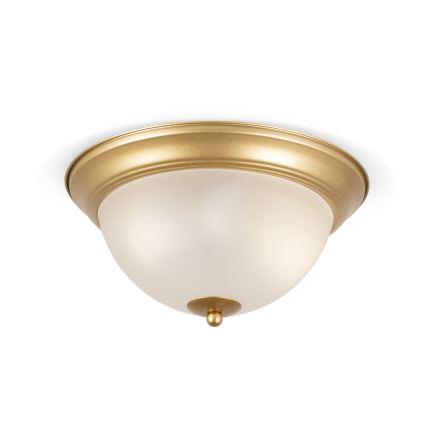 BRILAGI - Stropní svítidlo FRESCO 2xE27/40W/230V pr. 28 cm zlatá
