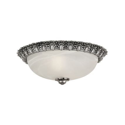 Brilagi - Stropní svítidlo FRESCO 2xE27/40W/230V pr. 30 cm stříbrná