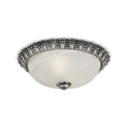 Brilagi - Stropní svítidlo FRESCO 2xE27/40W/230V pr. 30 cm stříbrná