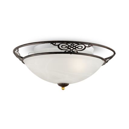 BRILAGI - Stropní svítidlo FRESCO 2xE27/40W/230V pr. 43 cm hnědá