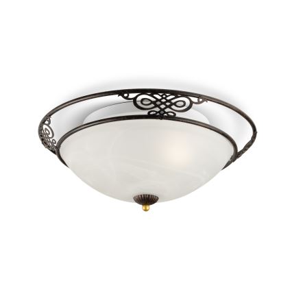 BRILAGI - Stropní svítidlo FRESCO 2xE27/40W/230V pr. 43 cm hnědá
