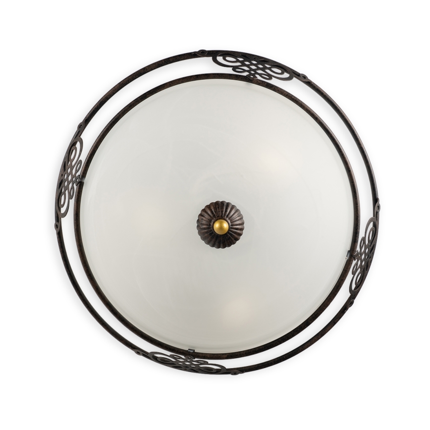 BRILAGI - Stropní svítidlo FRESCO 2xE27/40W/230V pr. 43 cm hnědá