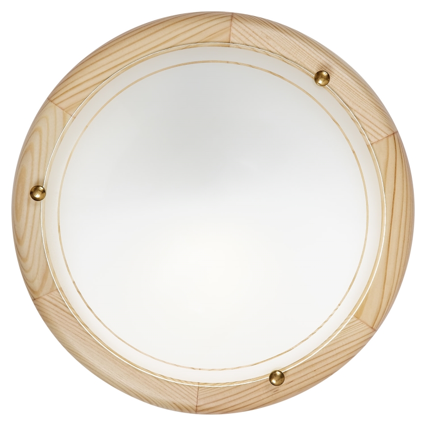 Brilagi - Stropní svítidlo ORBIS 1xE27/60W/230V pr. 30 cm borovice